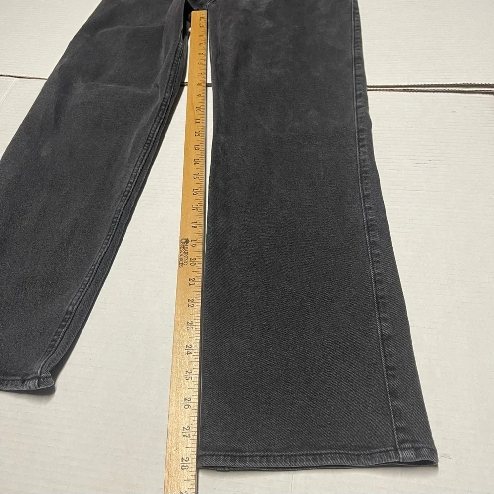 Hollister Women's Ultra High Rise Dad Jean Vintage Stretch Black Size 1R 26Wx28L - Picture 9 of 11